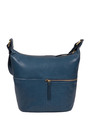 Conkca Kristin Leather Shoulder Bag