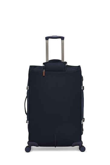 Joules Navy Large Suitcase