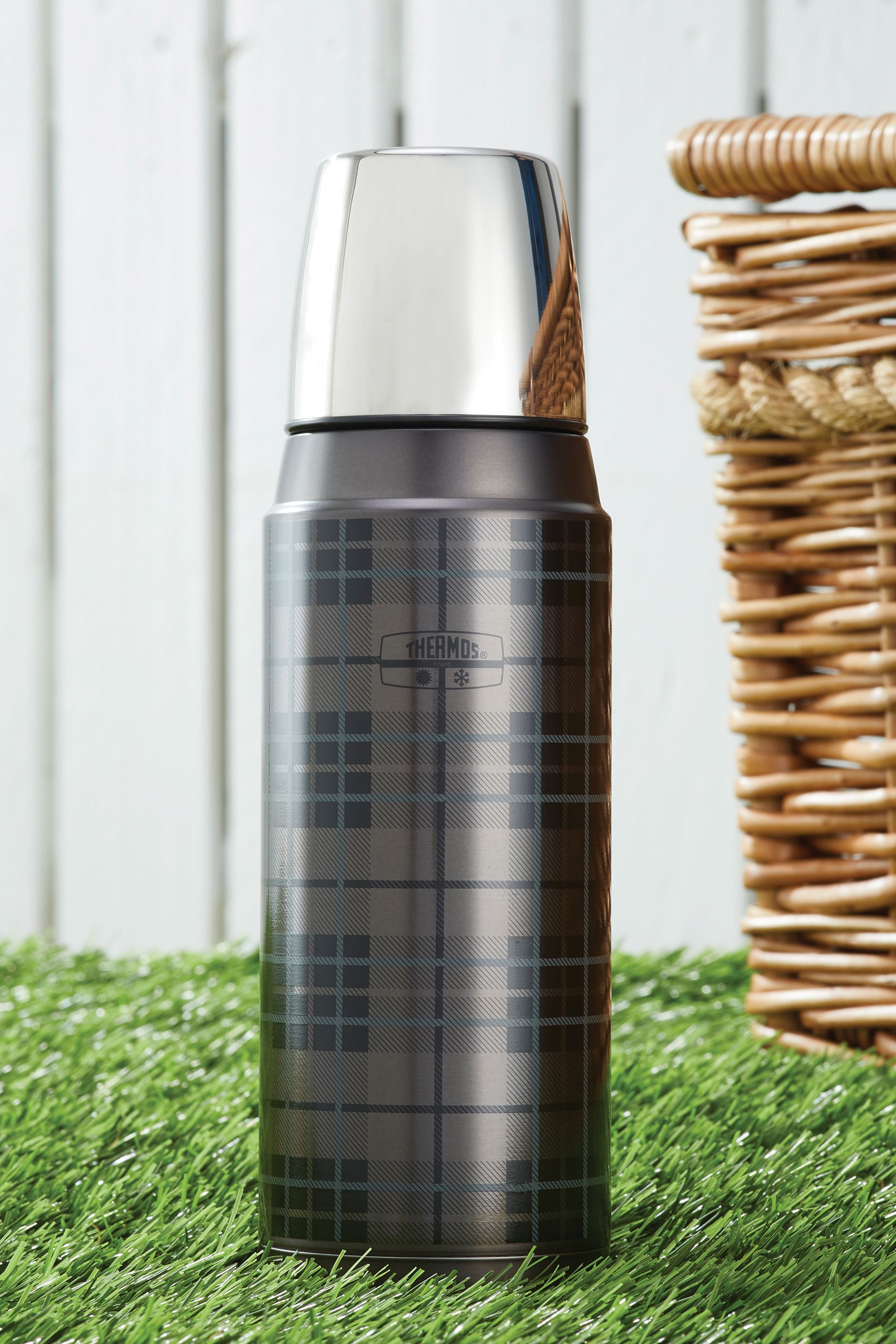 Tartan outlet flask thermos
