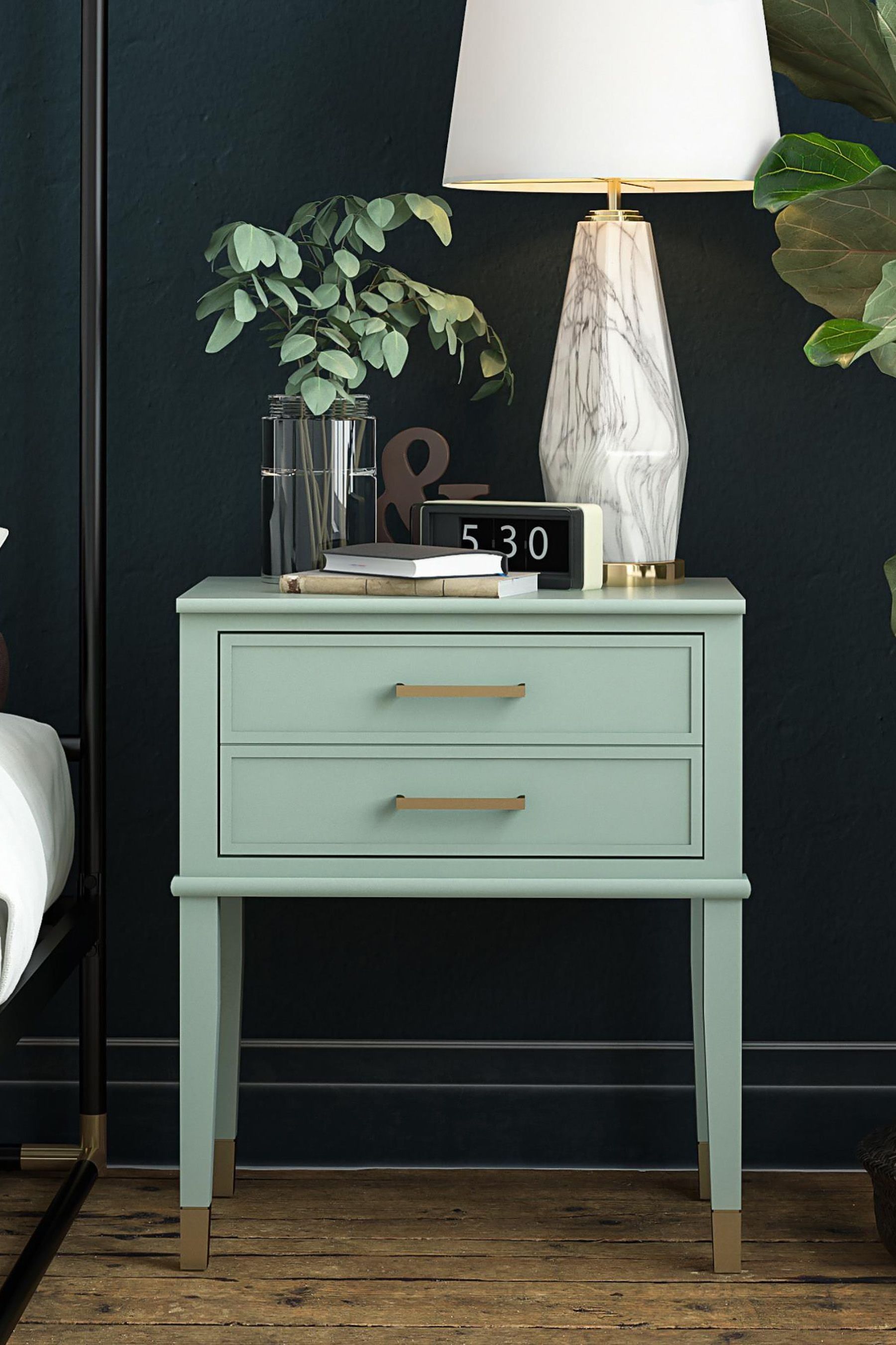 Mint green side table cheap