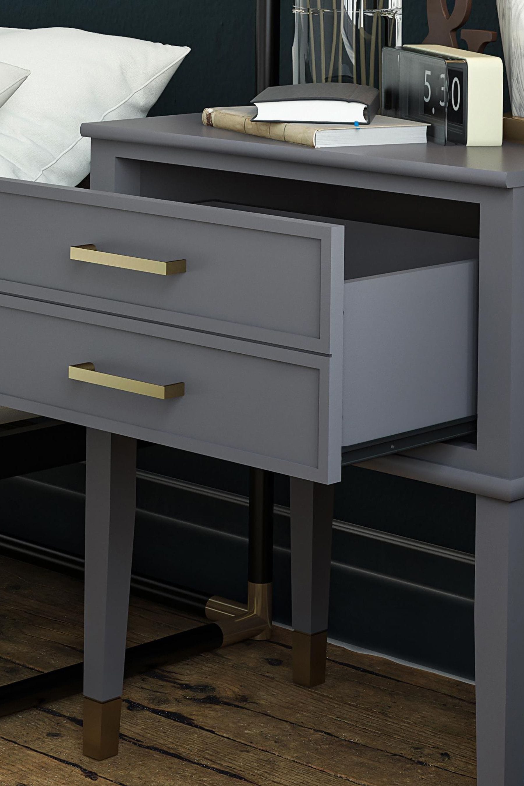 Westerleigh 1 drawer nightstand black deals