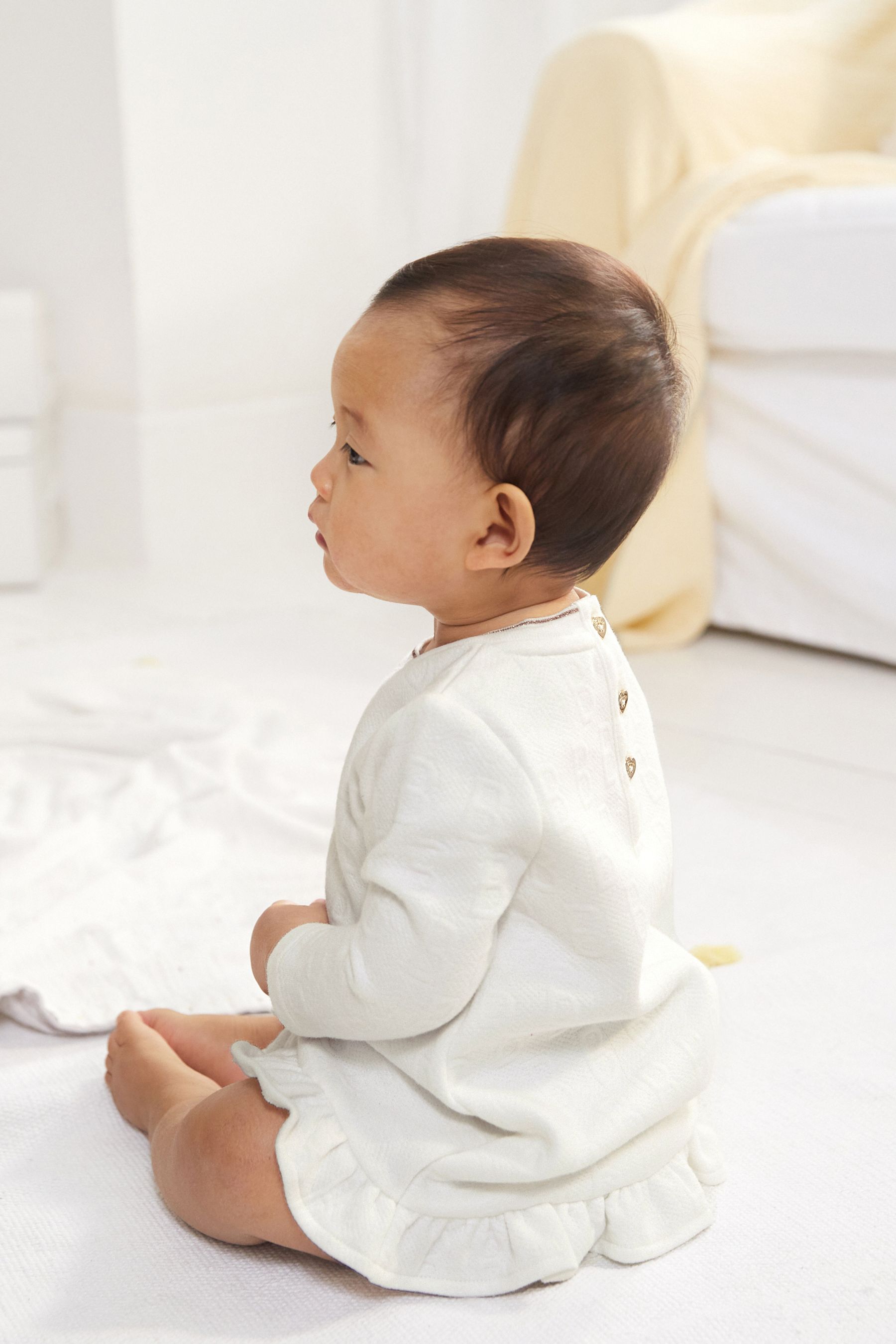 White dress for baby boy deals