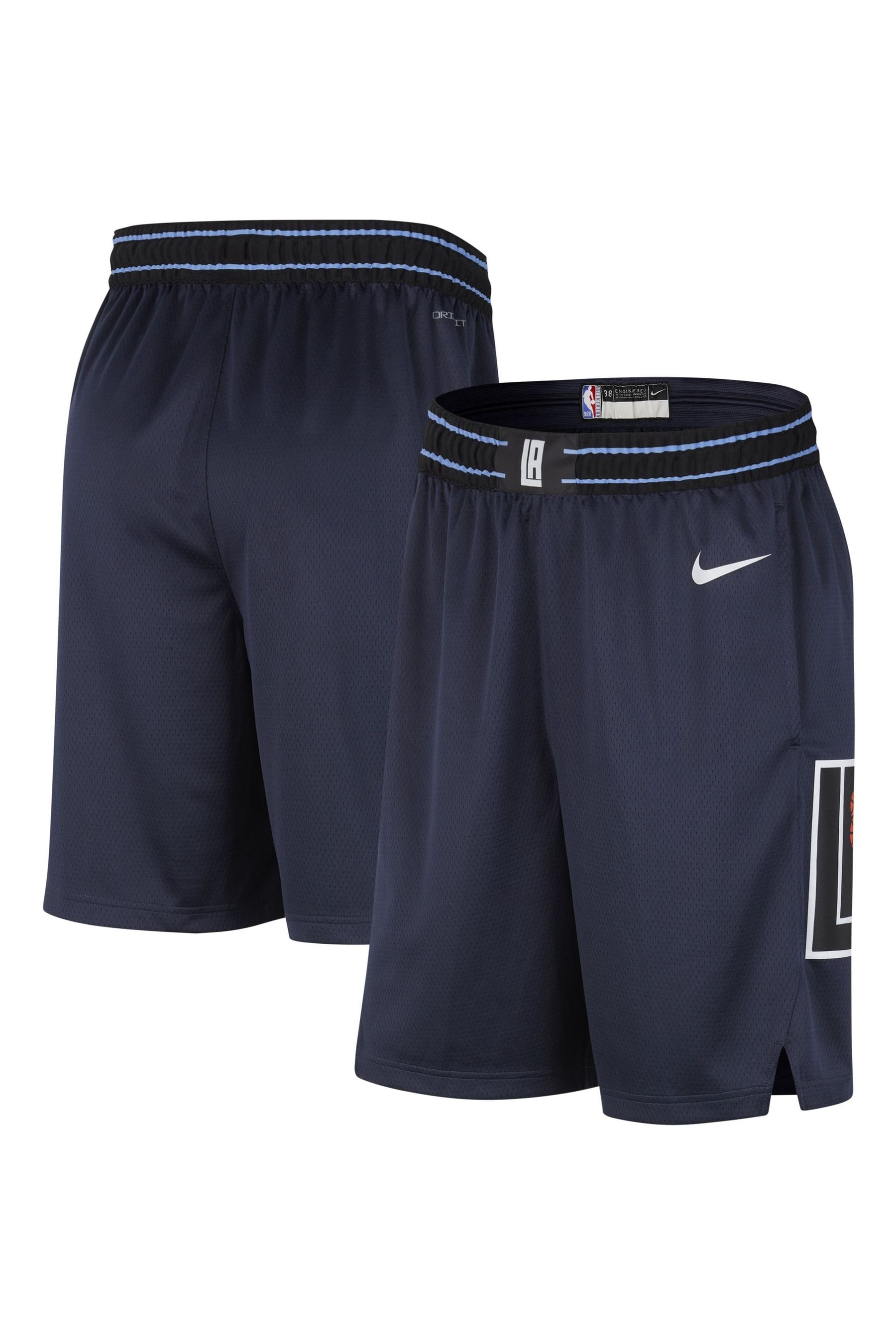 Buy Fanatics Blue NBA Los Angeles Clippers City Edition Swingman