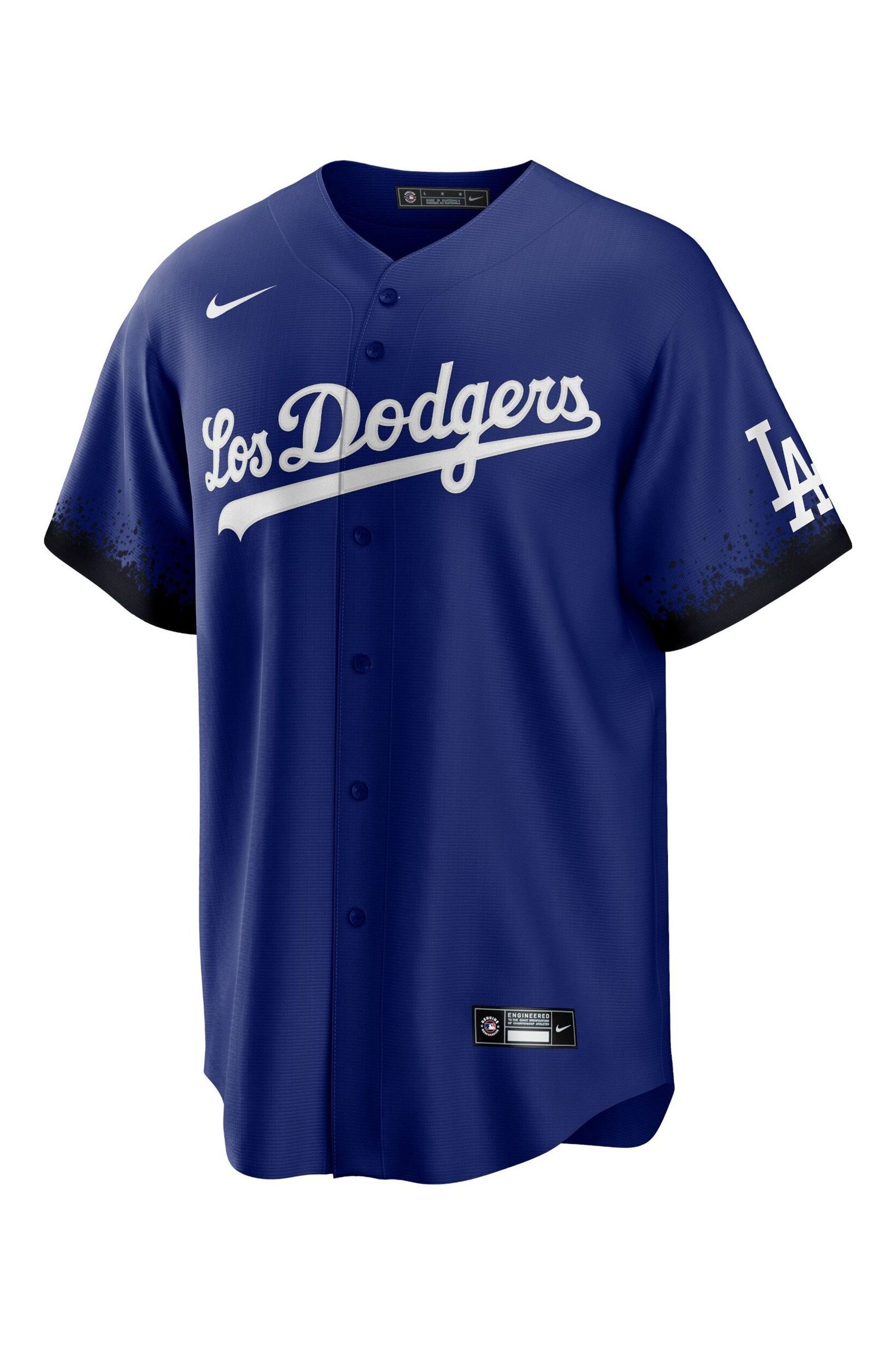 Blue dodgers on sale baseball jersey