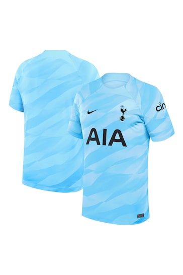 Nike Blue Tottenham Hotspur Goalkeeper Stadium 2023-24 Shirt