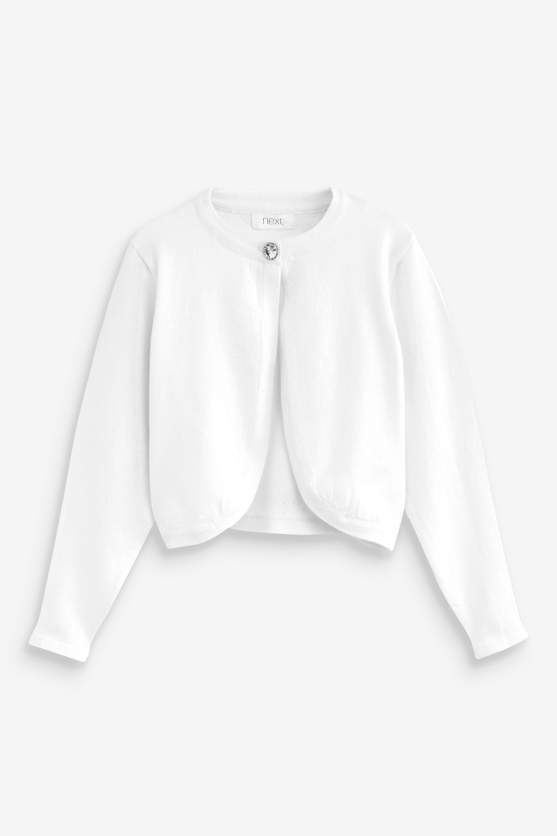Buy White Occasion Shrug 3mths 16yrs from the Next UK online shop