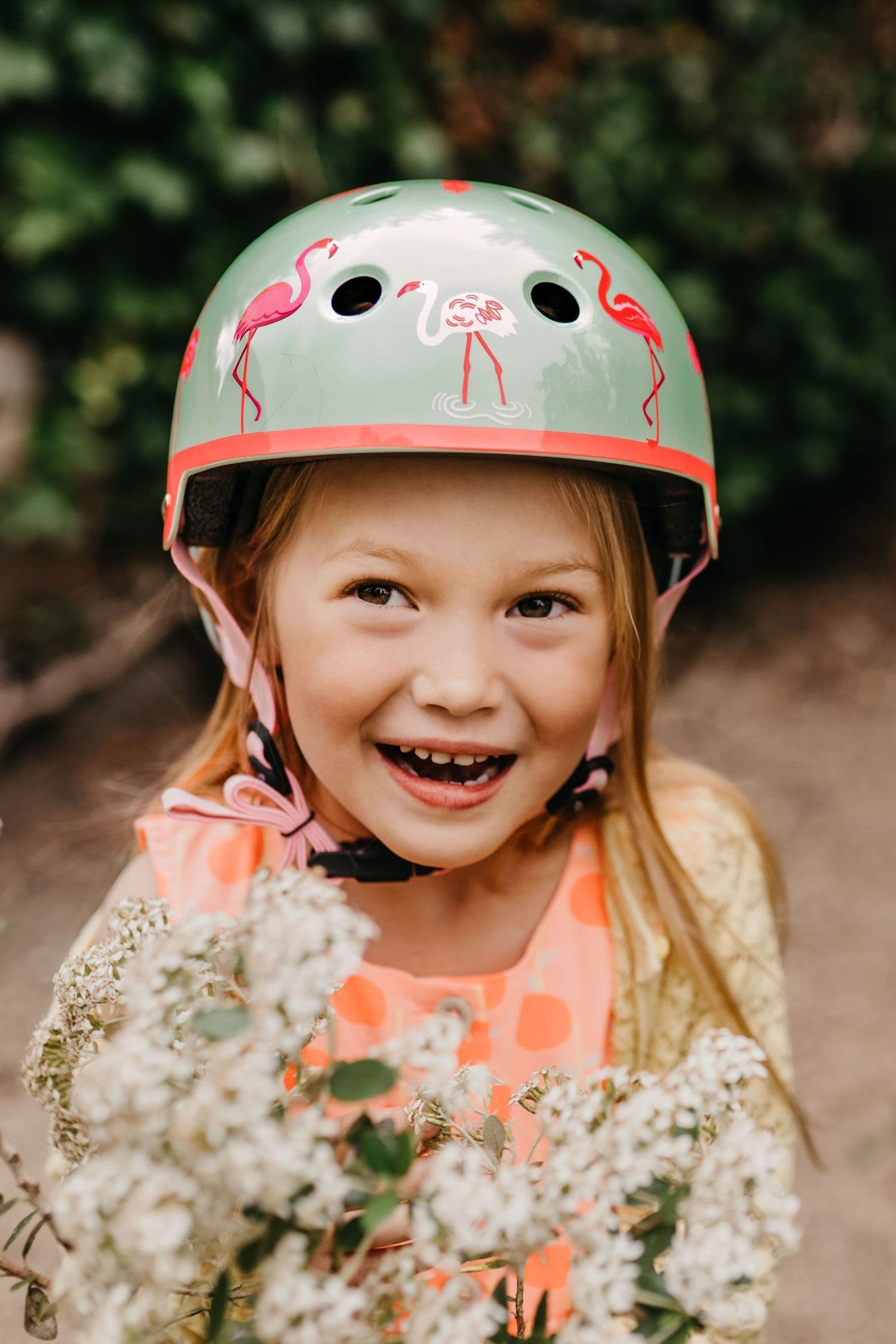 Flamingo bike helmet sales