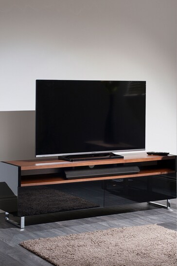 AVF Black/Brown Panorama 1.6m TV Stand