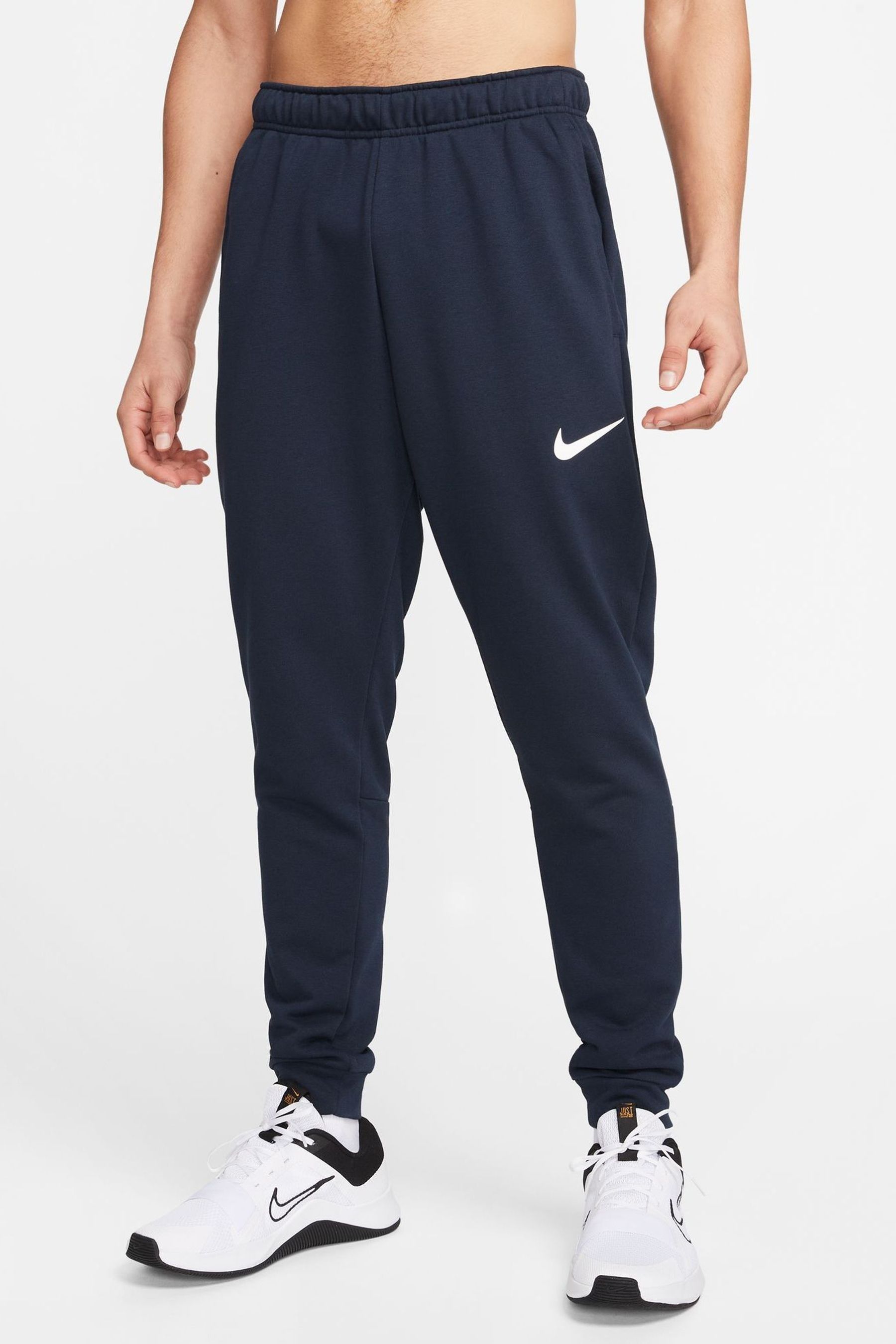 Nike navy 2024 dri fit joggers