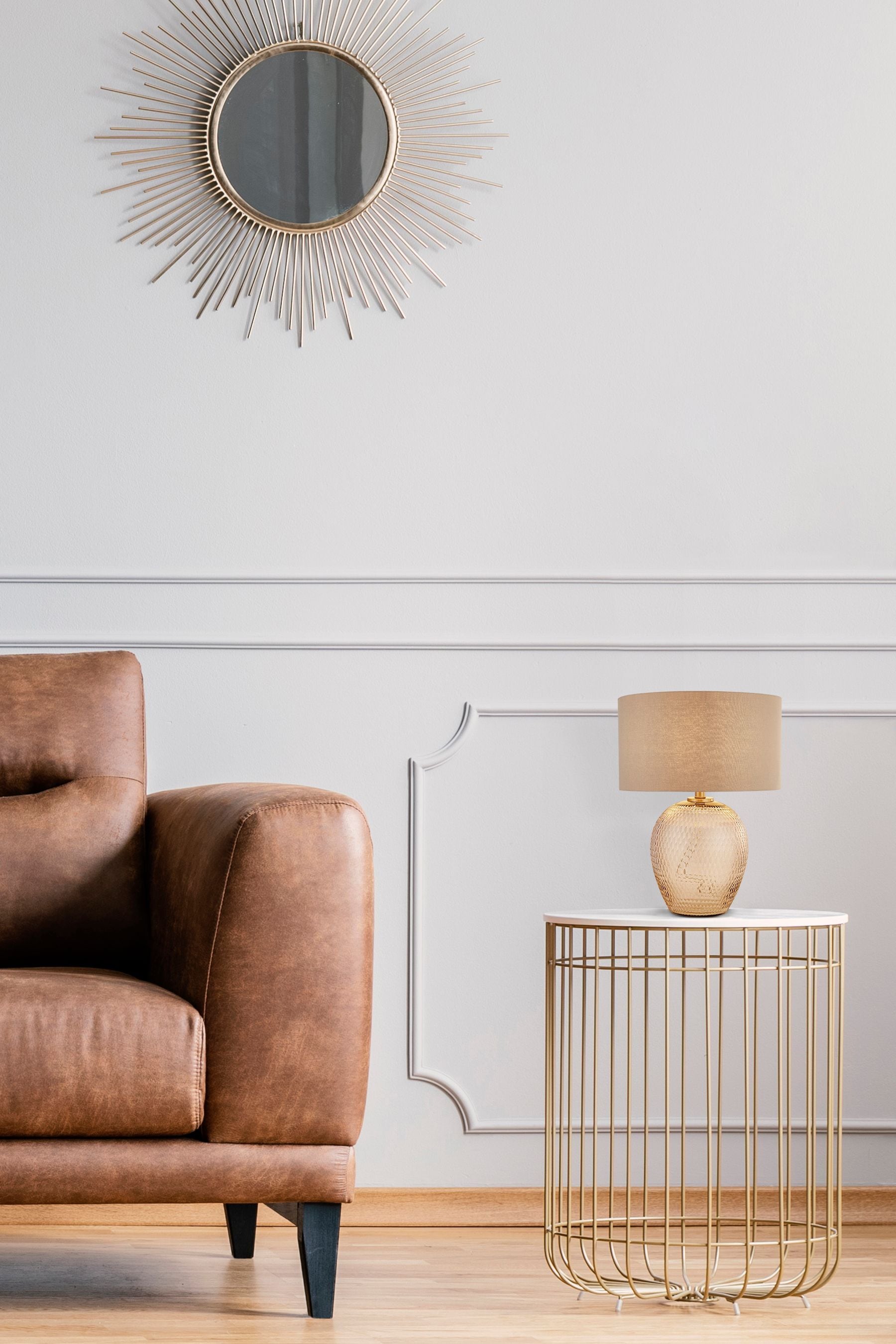 Blush lamp shop base