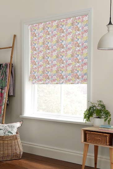 Cath Kidston Red Magical Kingdom Ditsy Made To Measure Roman Blinds