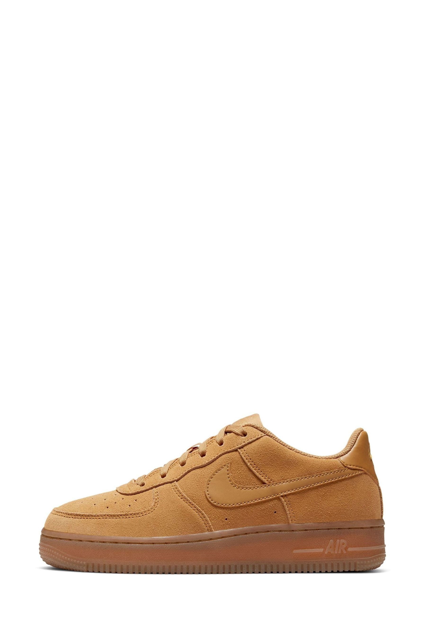 Air force shop 1 shoes tan