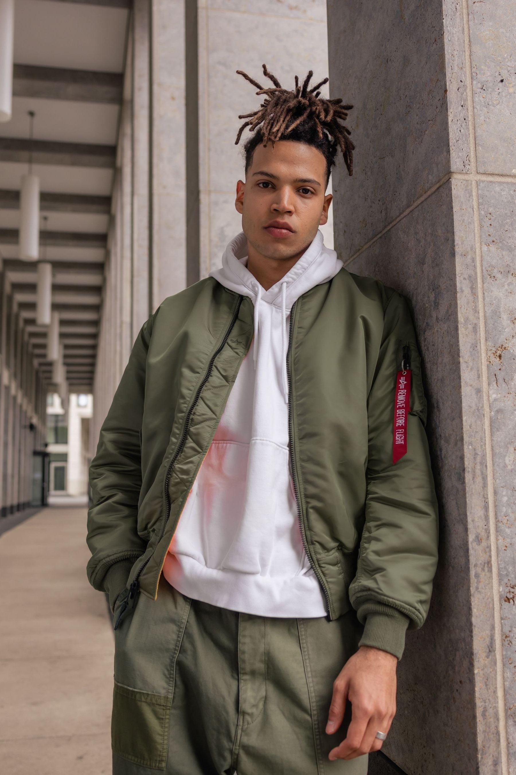 Buy Alpha Industries MA1 Reversible Grey Jacket from the Next UK online shop