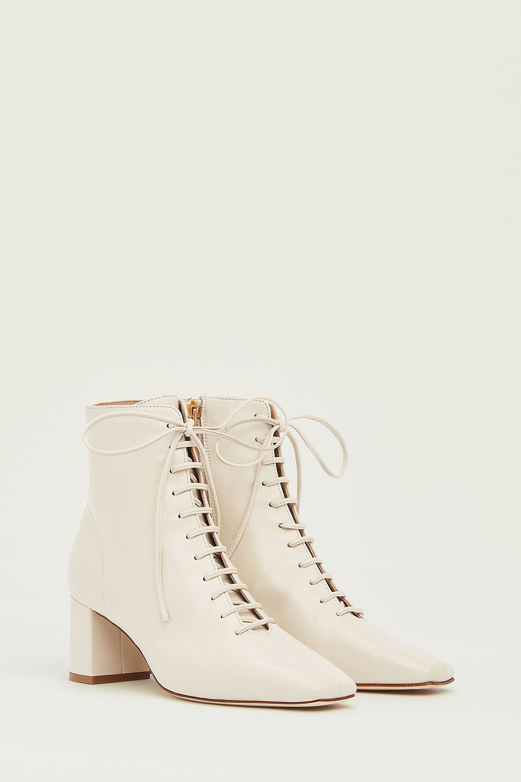 Lk bennett lace up deals booties