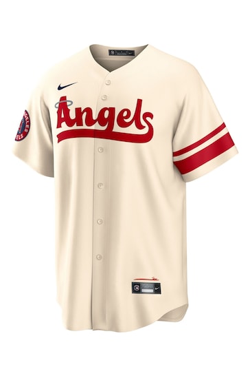Fanatics MLB Los Angeles Angels of Anaheim Official Replica City Connect White Jersey