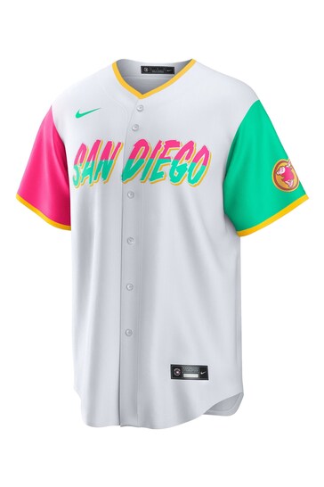 Fanatics MLB San Diego Padres Official Replica City Connect White Jersey