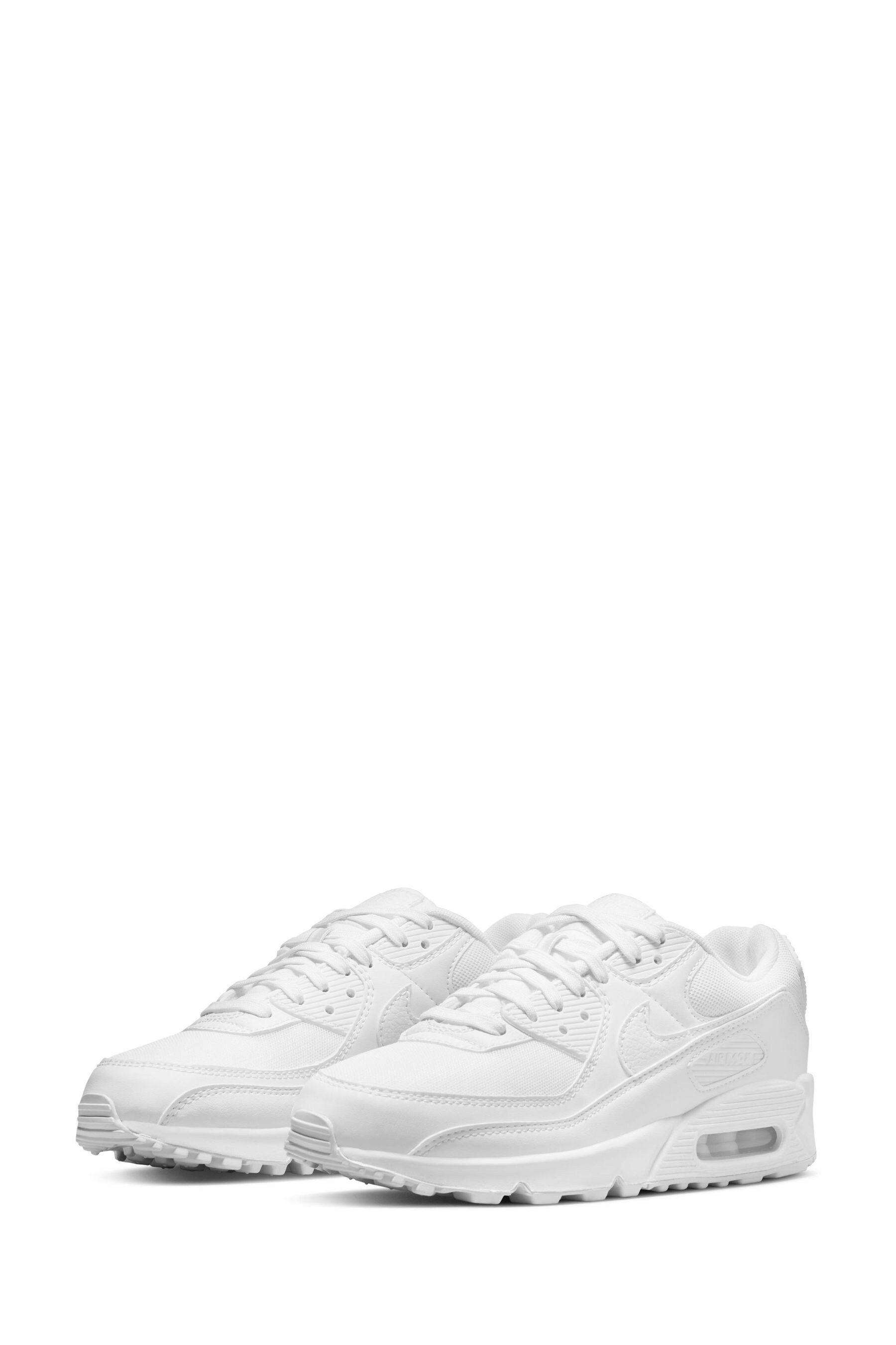 Buy Nike White Air Max 90 Trainers from the Next UK online shop