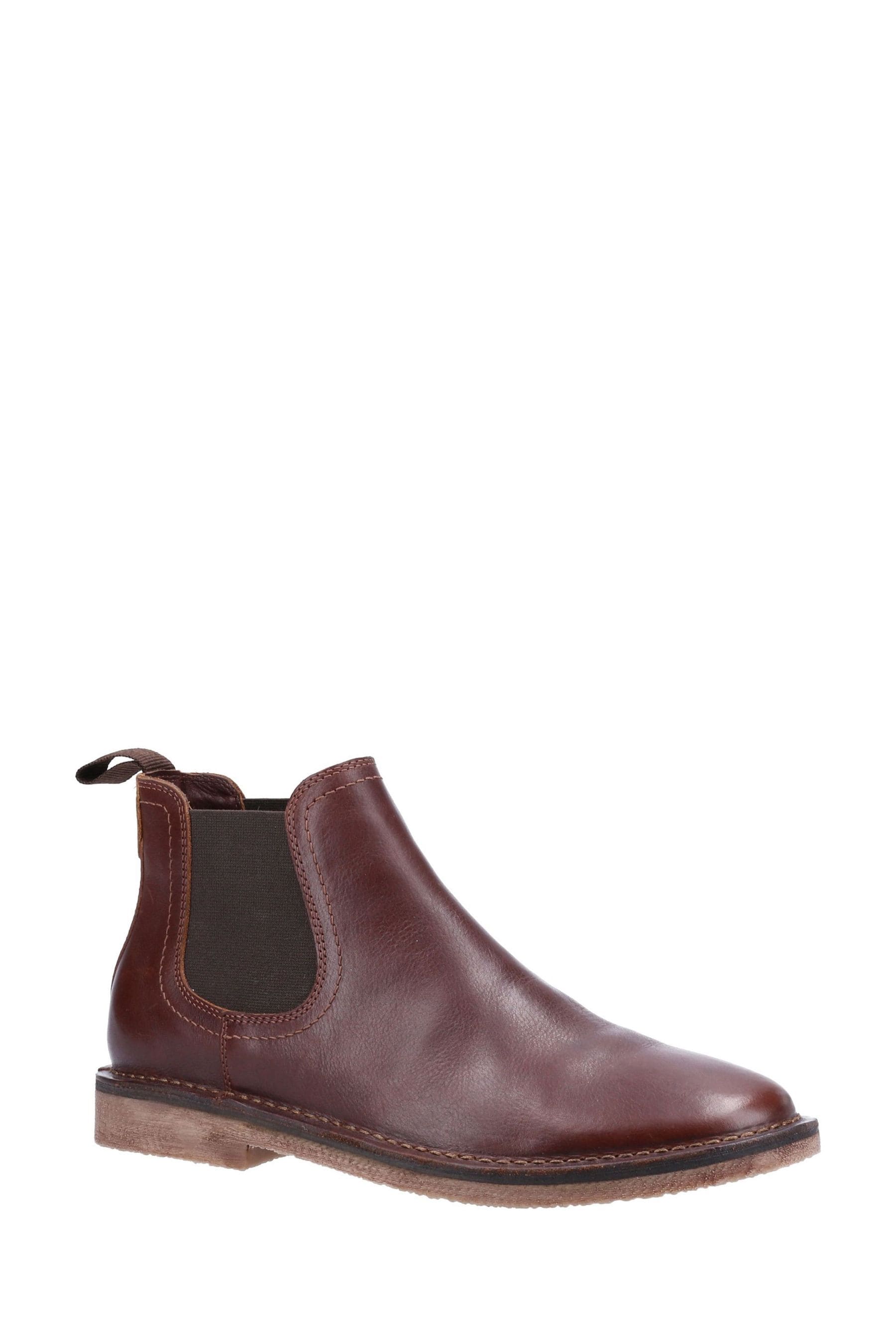 Buy Hush Puppies Brown Shaun Leather Chelsea Boot from the Next UK