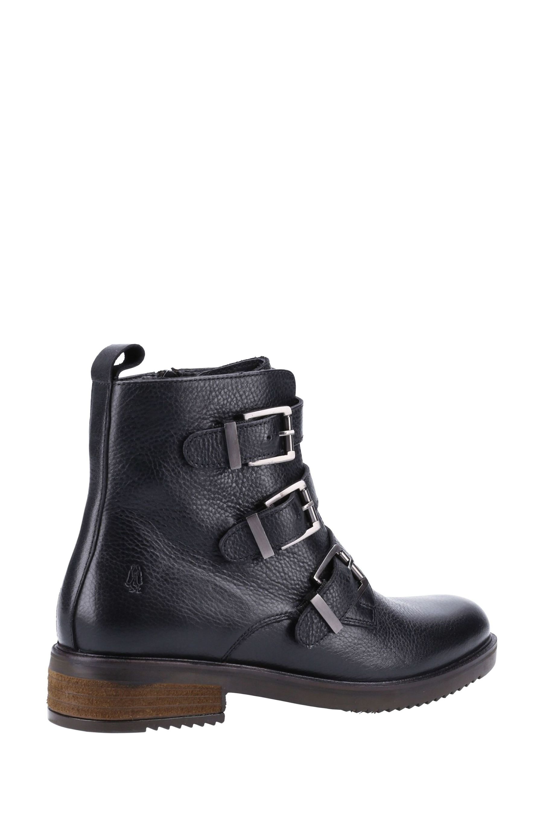Hush puppies black ankle boots cheap