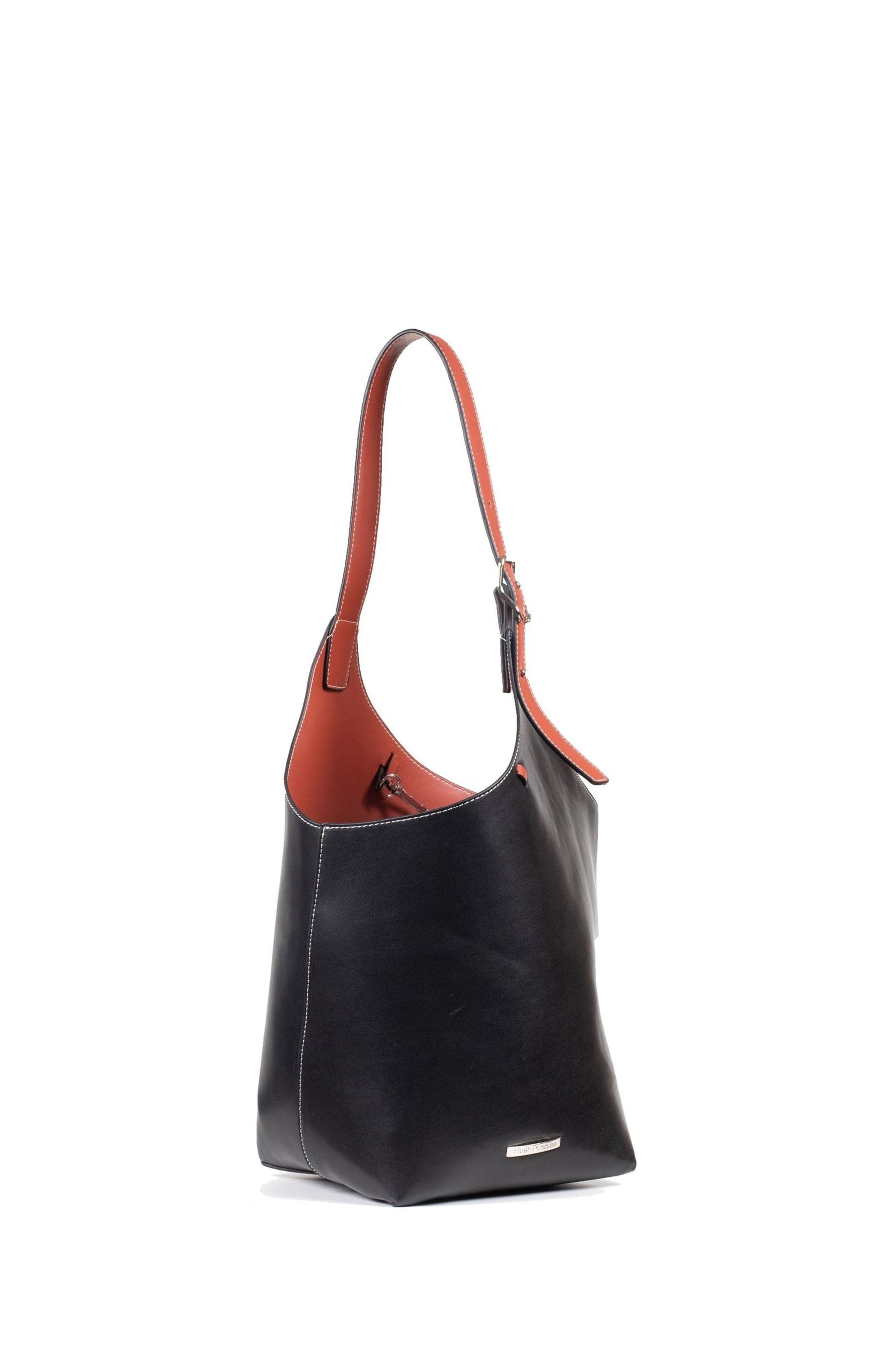 Hush Puppies Black Lucy Hobo Bag