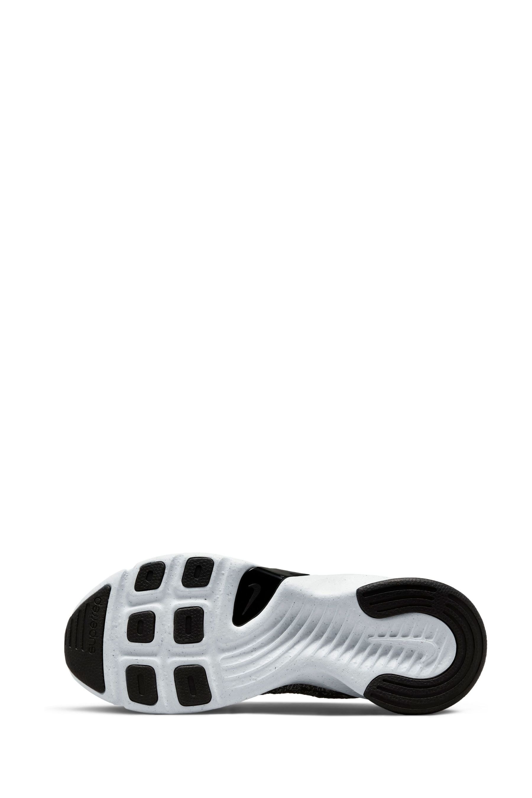 Mens white flyknit store trainers