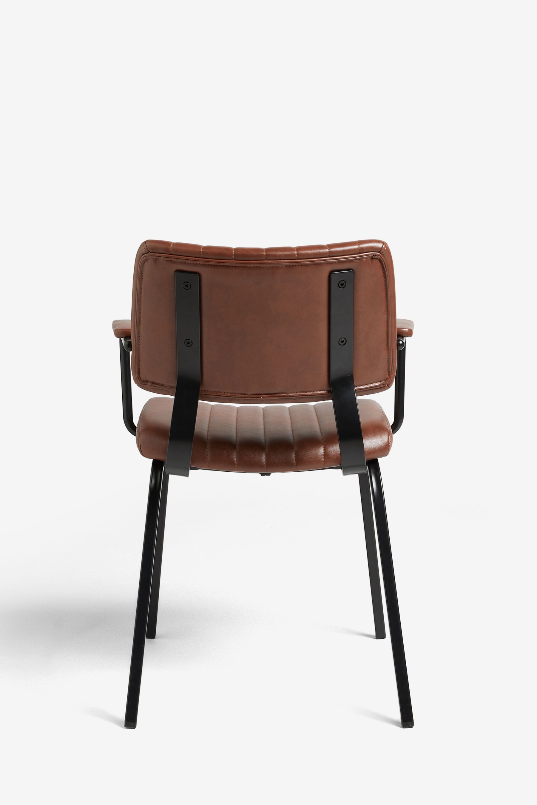 Next brown hotsell leather chair