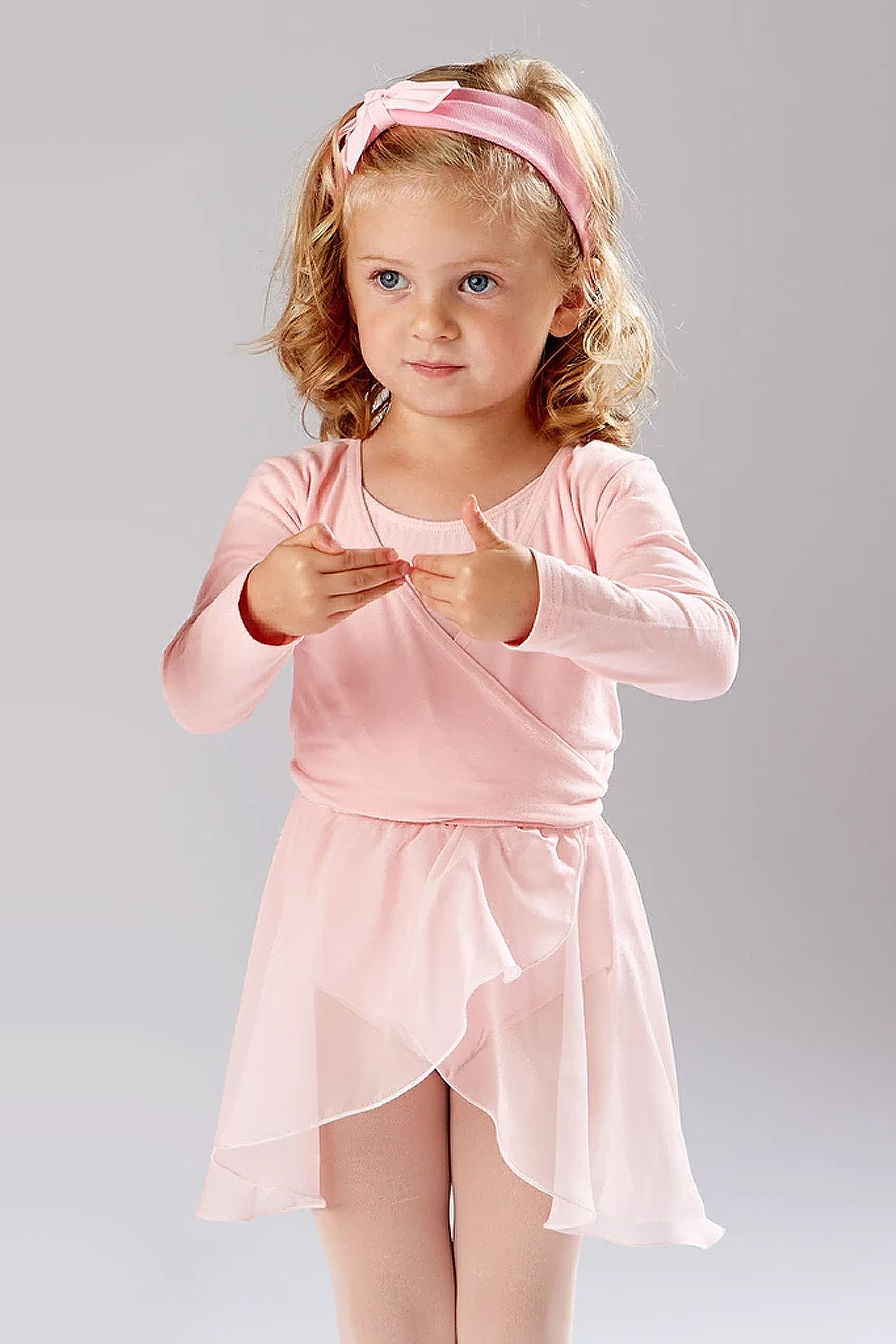 Girls ballet cardigan top