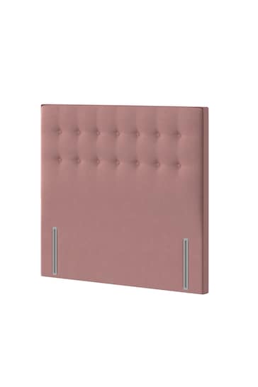 Silentnight Pink Goya Luxury Velvet Headboard