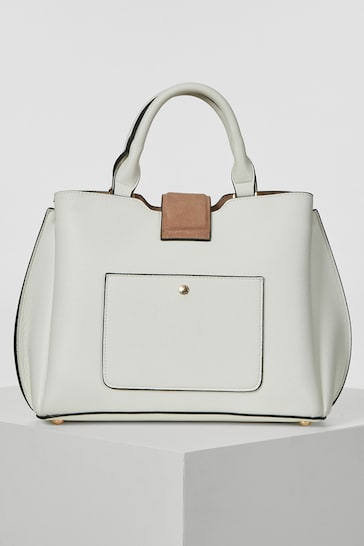 Luella Grey Orlanda White Tote Bag