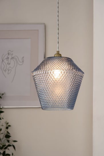 Blue Mia Easy Fit Lamp Shade