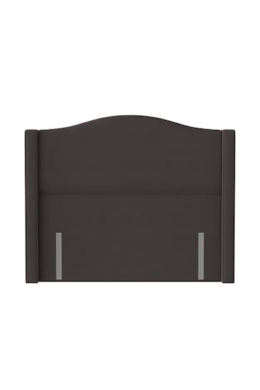 Silentnight Charcoal Grey Osprey Luxury Velvet Headboard
