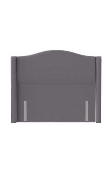 Silentnight Slate Grey Osprey Woven Headboard