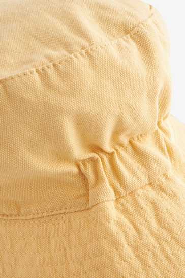 Yellow Bucket Hat (3mths-16yrs)