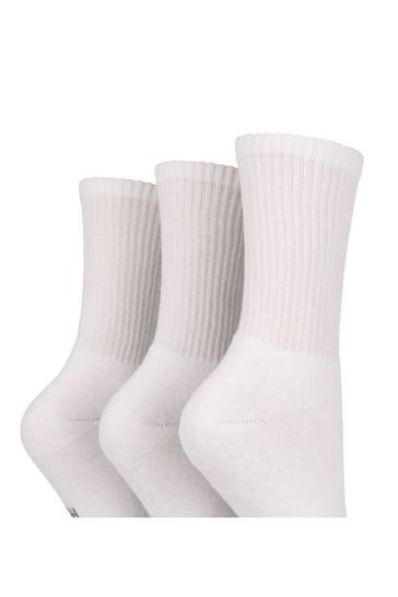 TORE White 100% Recycled Cotton Sports Socks