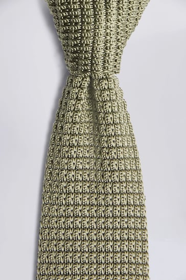 MOSS Knitted Silk Tie