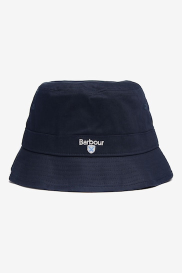Barbour® Navy Blue Cascade Bucket Hat