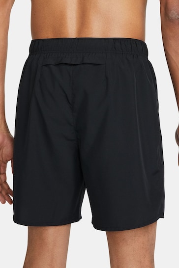 Nike Black 7 Inch Dri-FIT Challenger Unlined Running Shorts