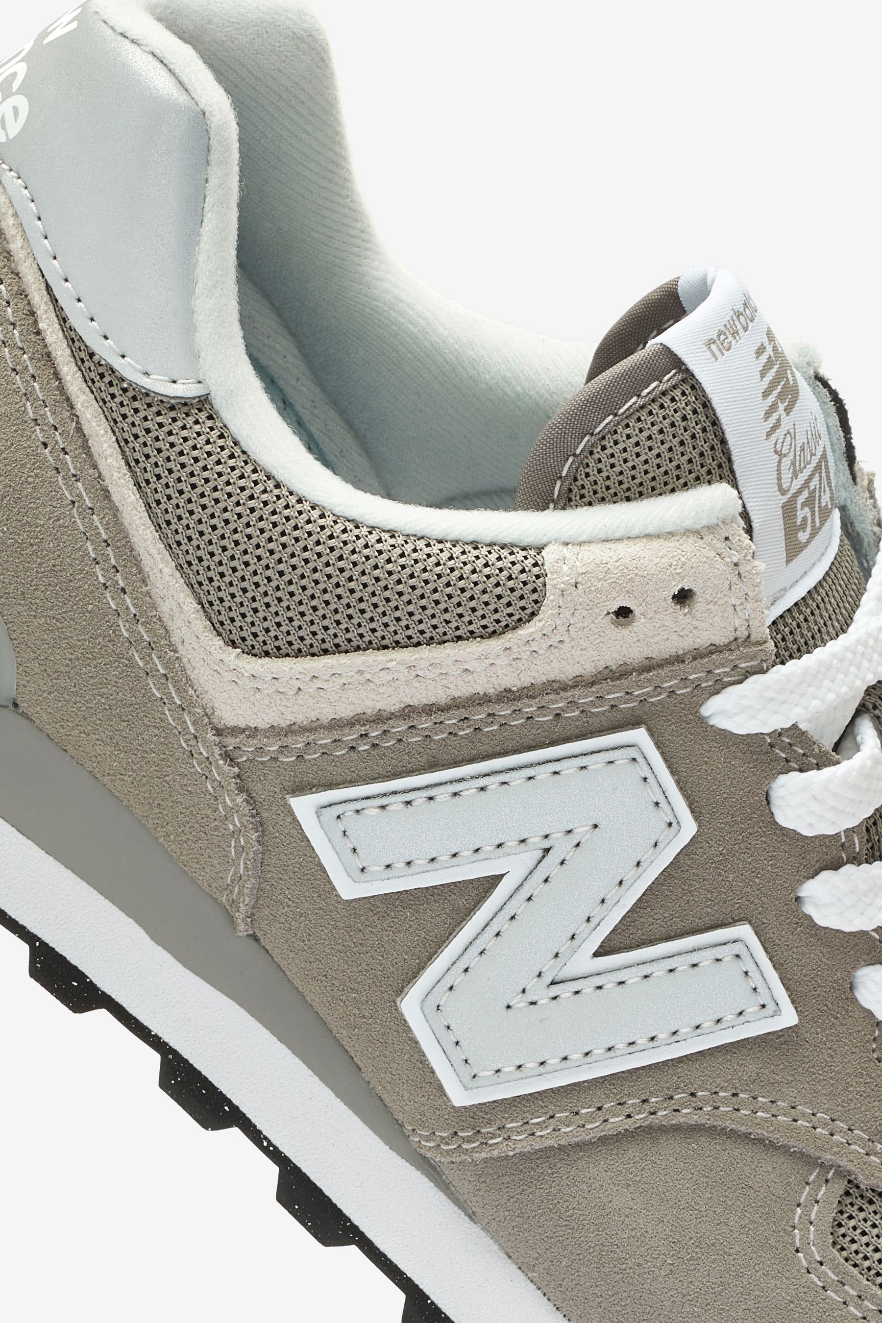New balance grey trainers top