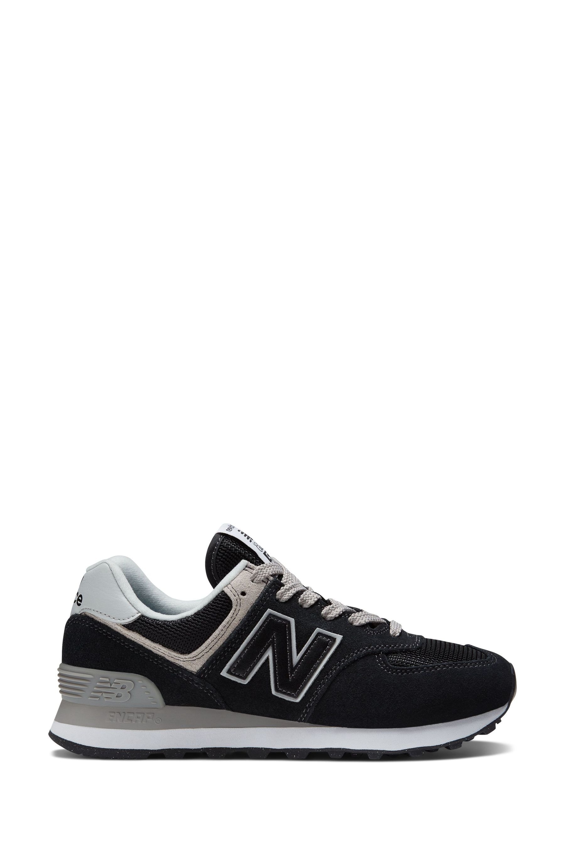 New balance black womens trainers uk top