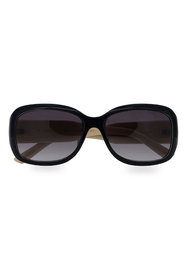 Ted Baker Navy Blue/Cream Tortoiseshell Charlotte Sunglasses