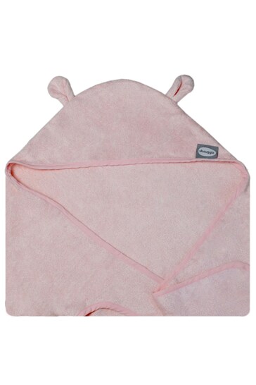 Shnuggle Pink Wearable Towel With Ears