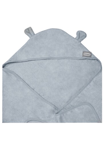 Shnuggle Grey Wearable Towel With Ears