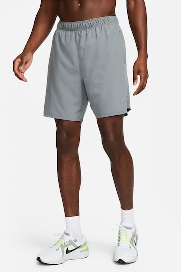 Nike Grey 7 Inch Challenger Dri-FIT 7 inch 2-in-1 Running Shorts