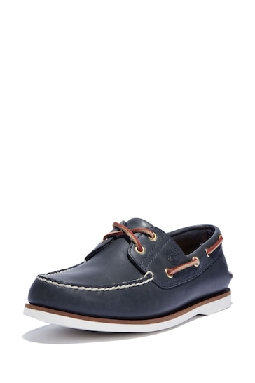 Timberland Blue Classic Boat Shoes