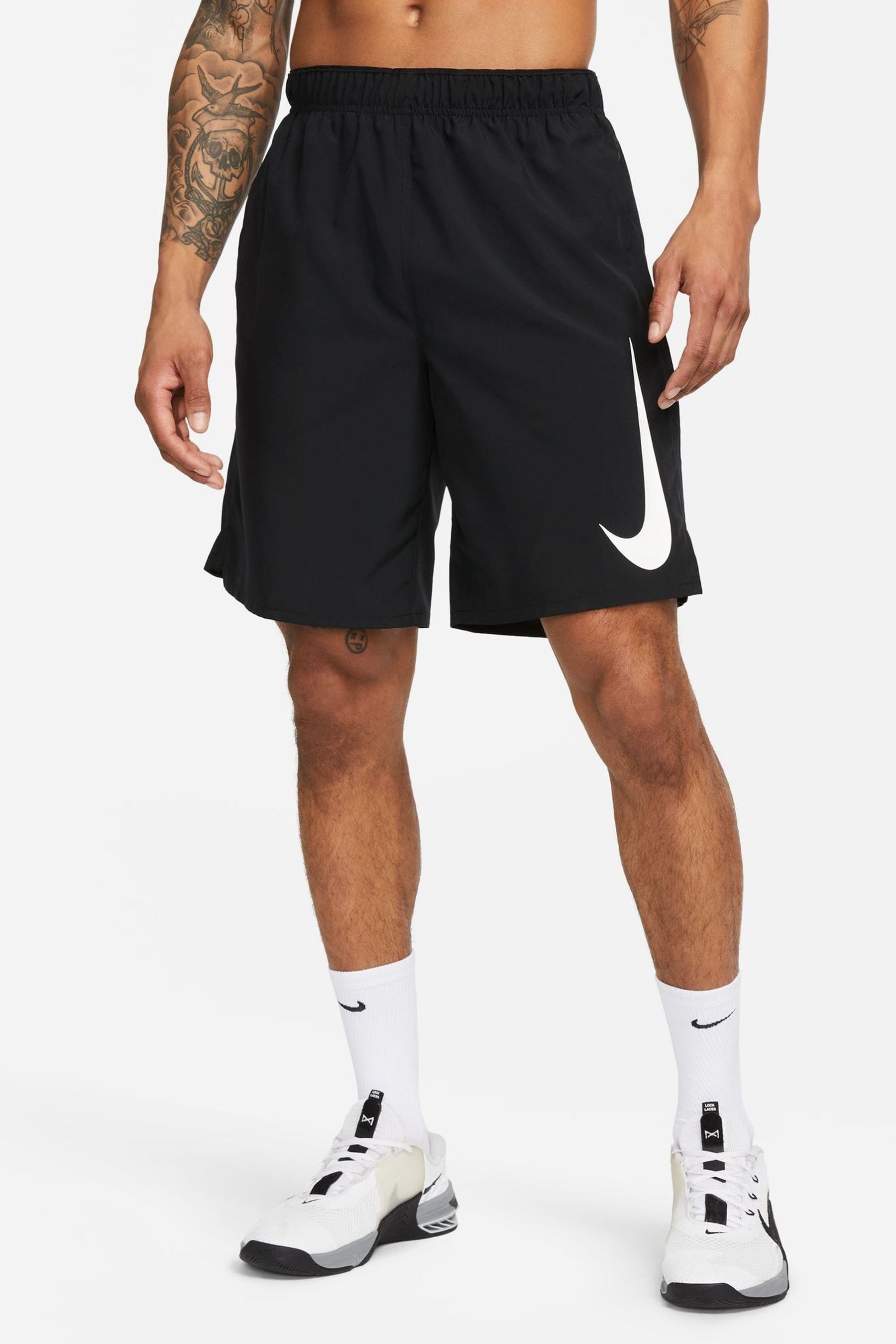 Nike 9 inch running hot sale shorts