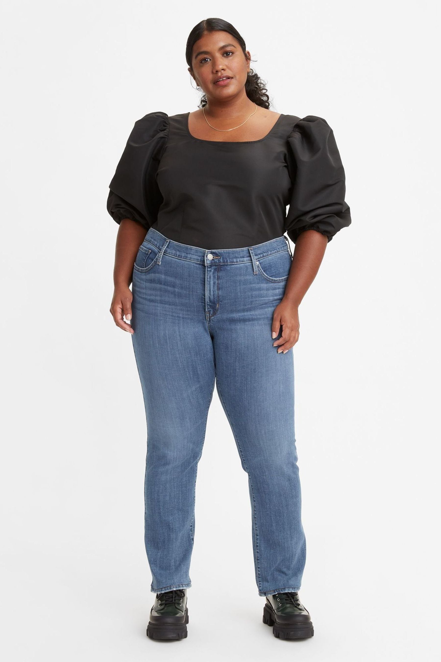 Buy Levi s Lapis Gem Curve 314 Shaping Straight Jeans from the