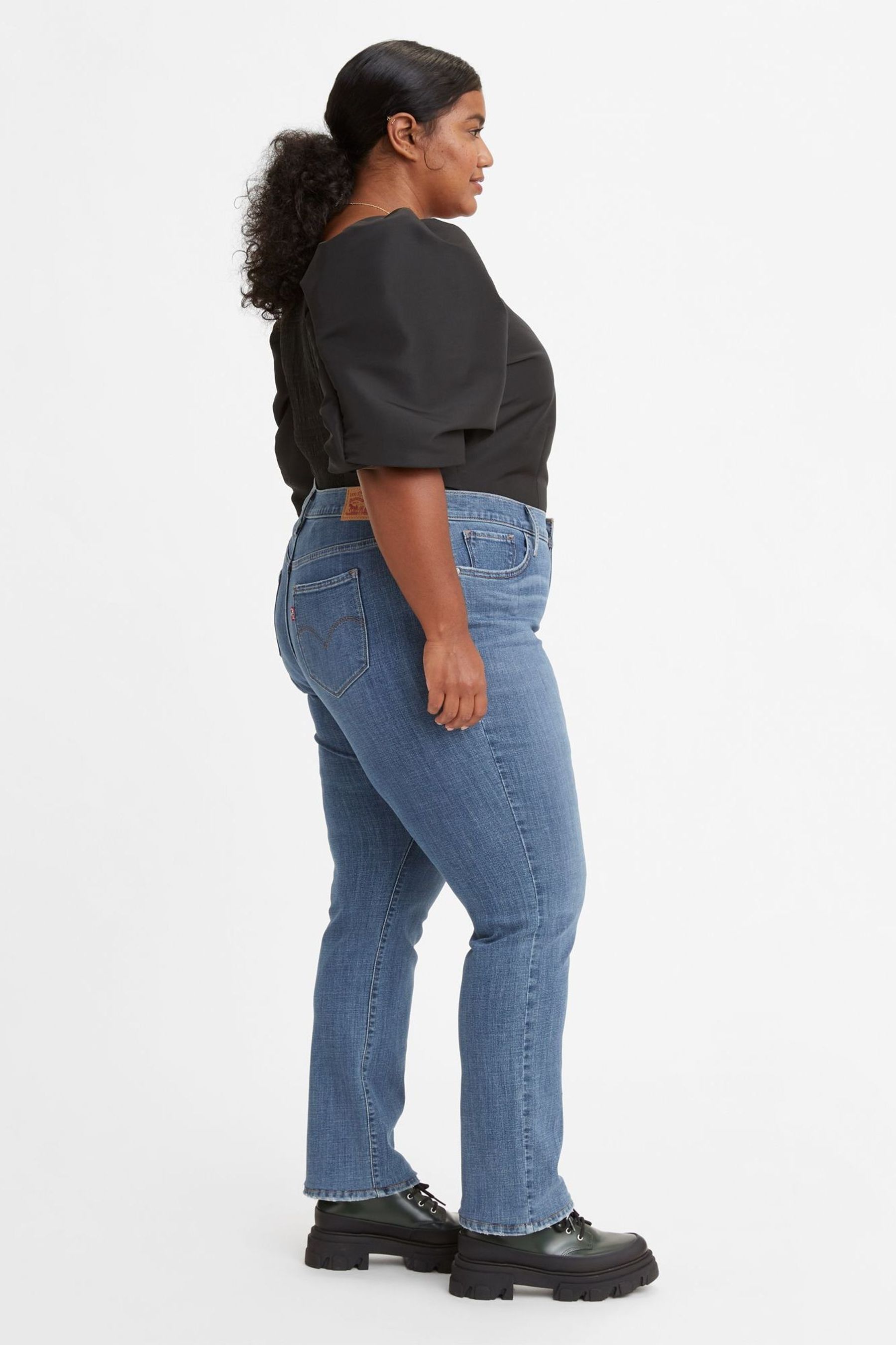 Levi s Lapis Gem Curve 314 Shaping Straight Jeans