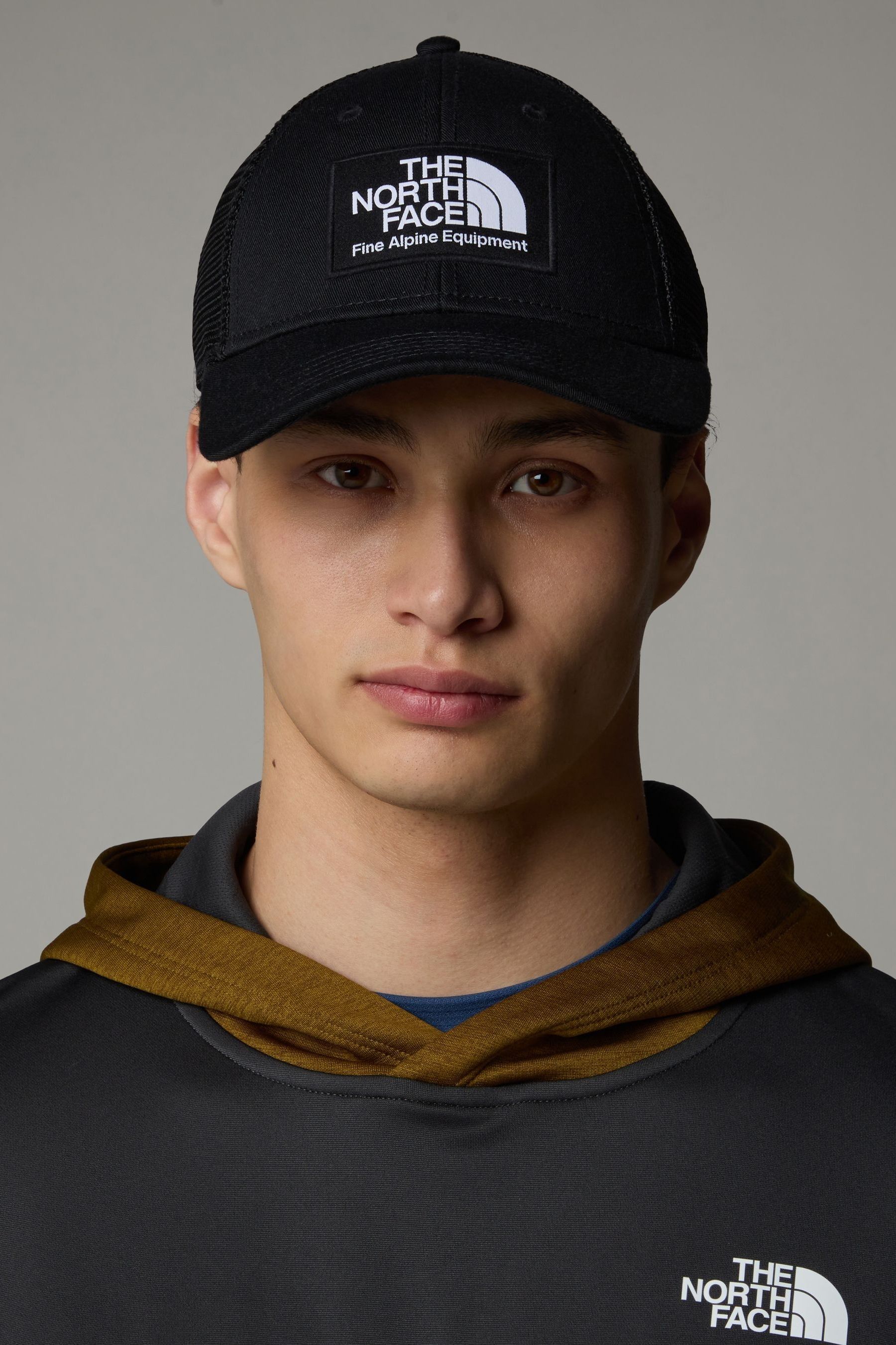 North face patches trucker sale hat