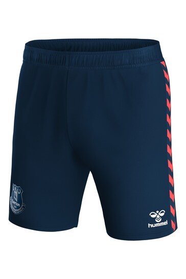 Fanatics Blue Everton Hummel Away Shorts 2023-24