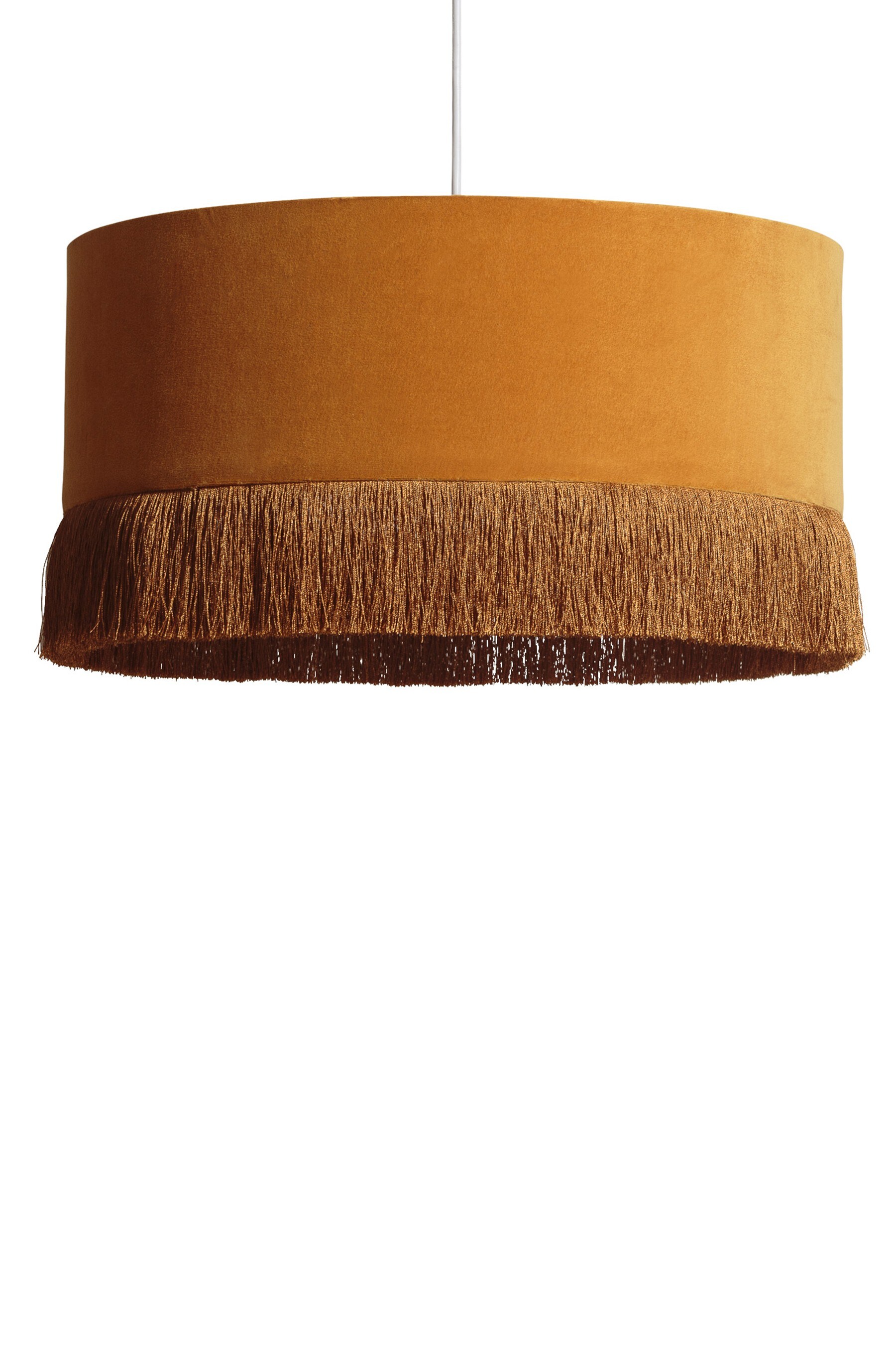 Oliver bonas deals tassel lampshade